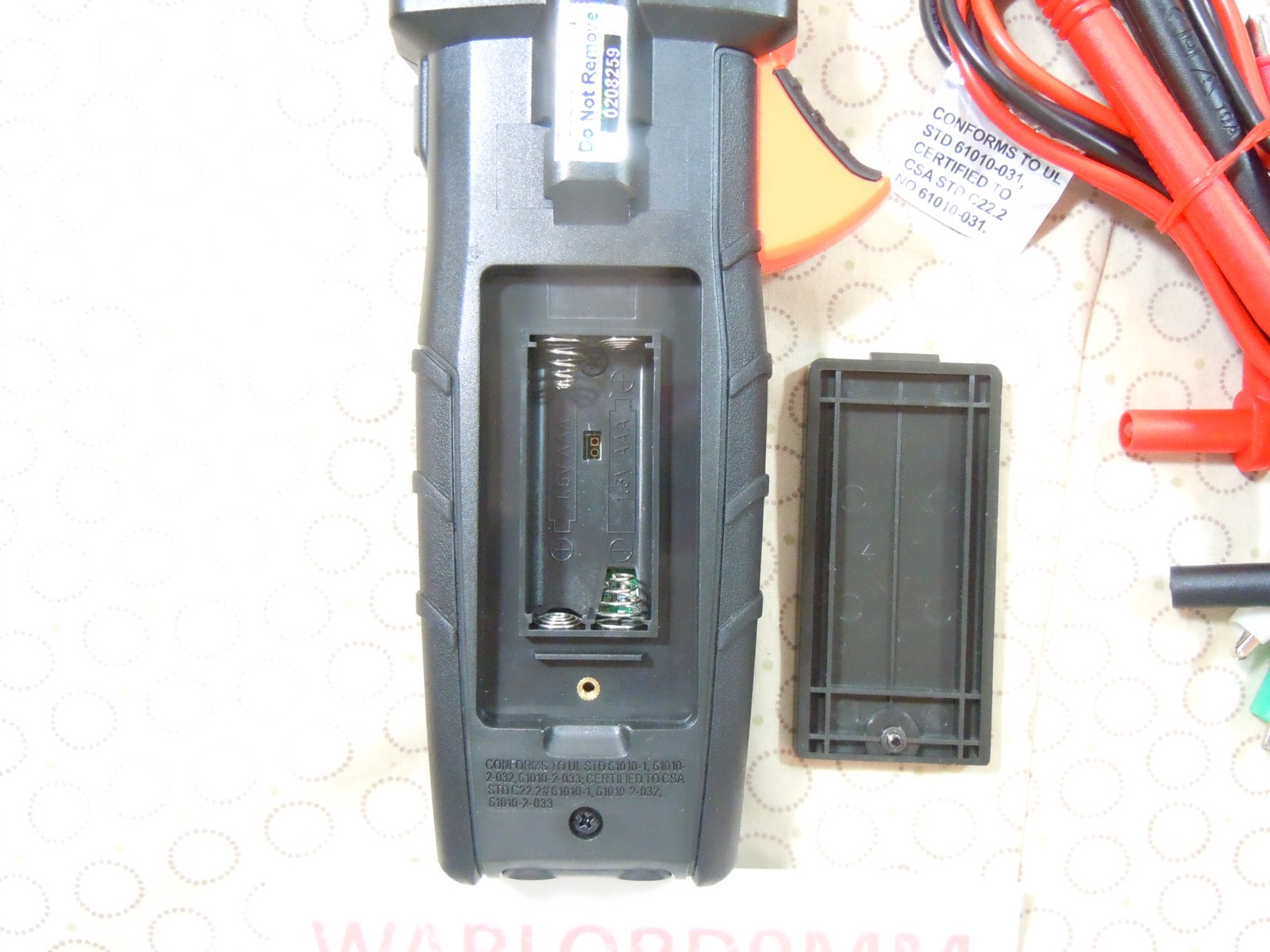 KLEIN TOOLS CL800 TRMS CLAMP METER WITH ACCESSORIES – 0208259.