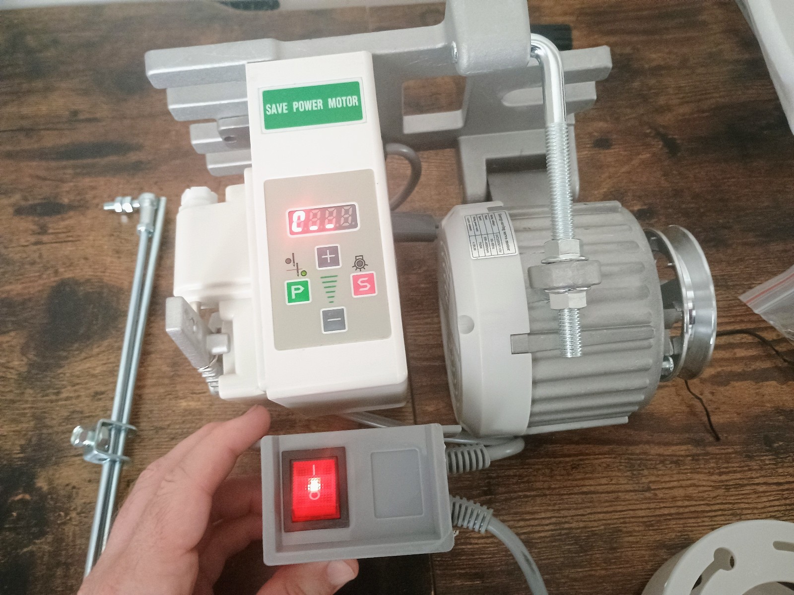 750W 1HP Servo Motor Sewing Machine AC110V Brushless Industrial