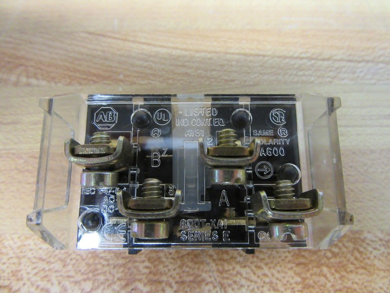 Allen Bradley 800T-XA1 Contact Block 800TXA1 Overstock