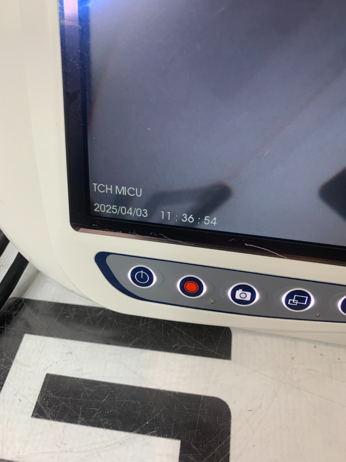 Verathon GlideScope 0570-0338 Monitor Video Laryngoscope 0570-0306 1-2 Baton Cam