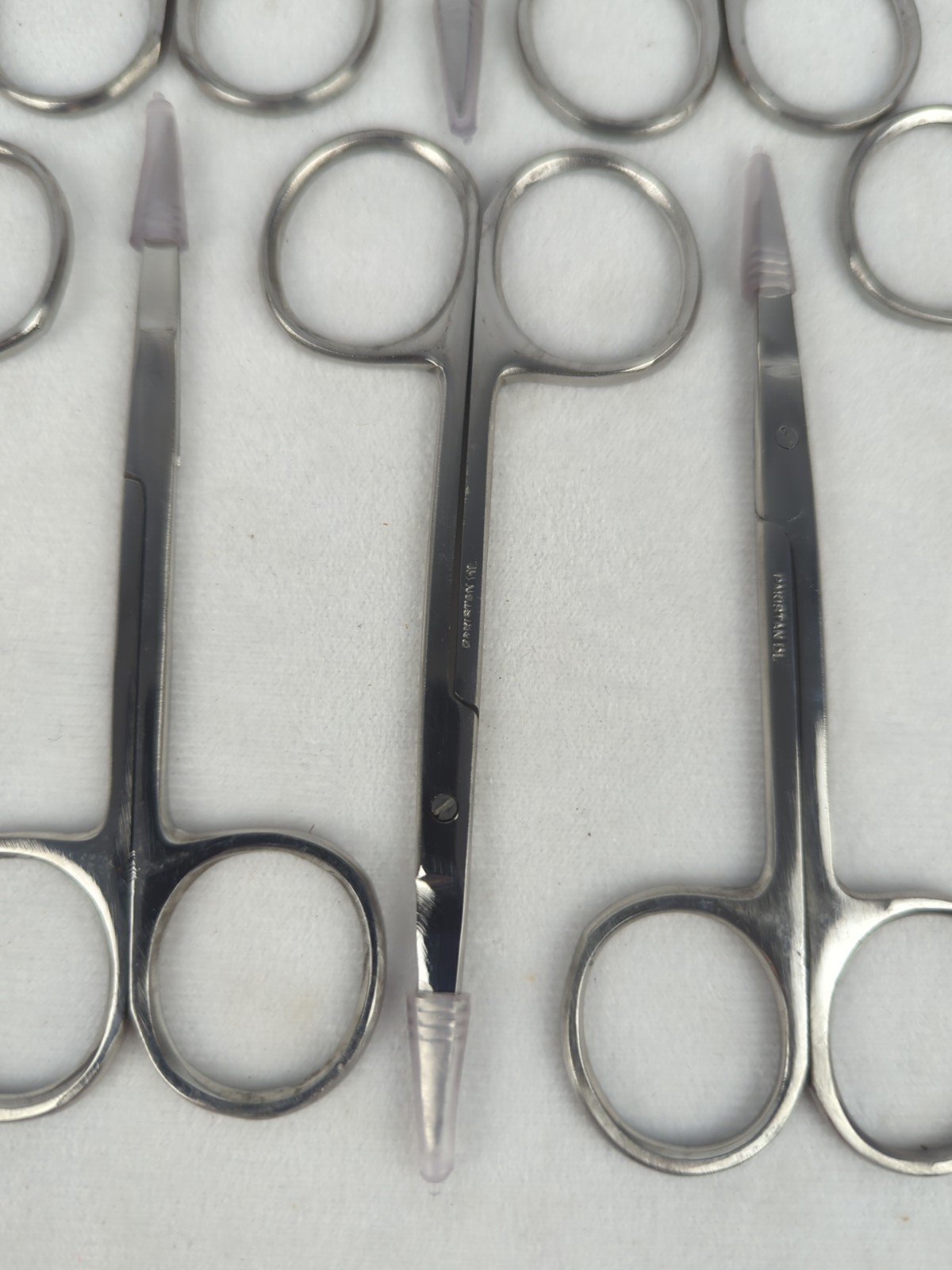 10 Iris Scissors 4.5″ Straight Surgical Dental Instruments