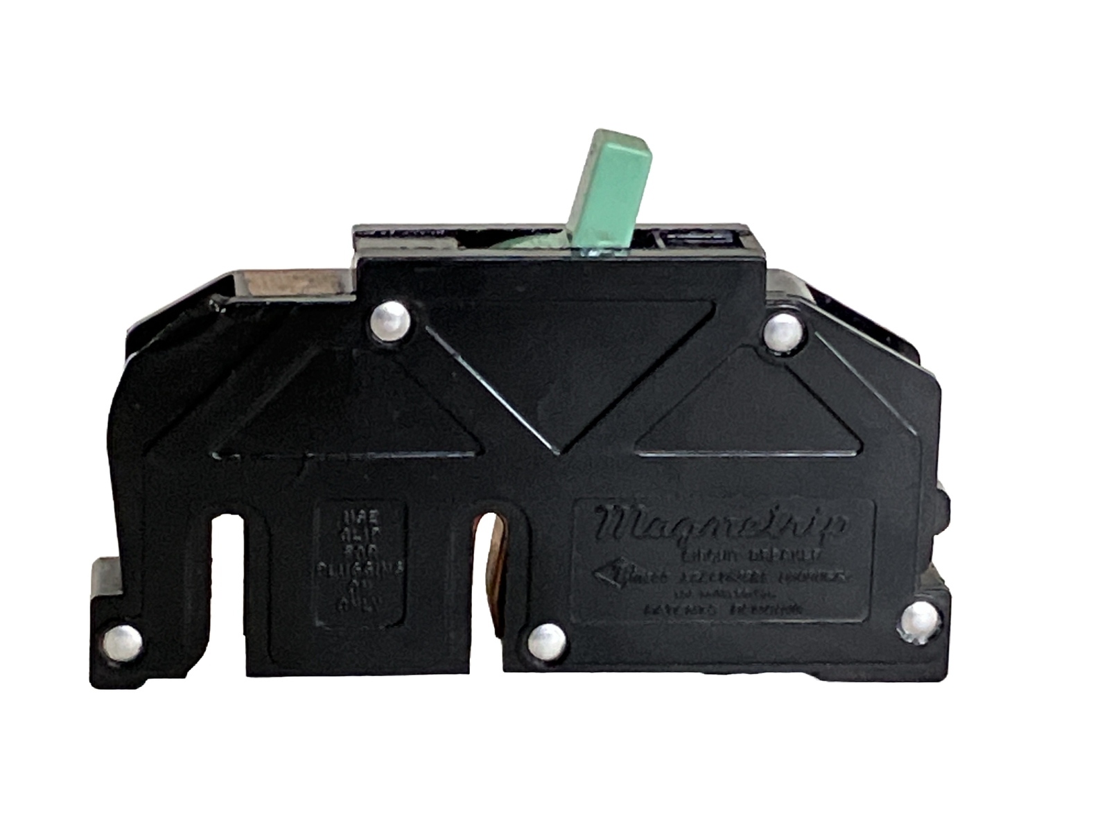 T30 Zinsco GTE Sylvania 1P30A 120VAC Plug-in / Feed-thru Breaker T130 Green