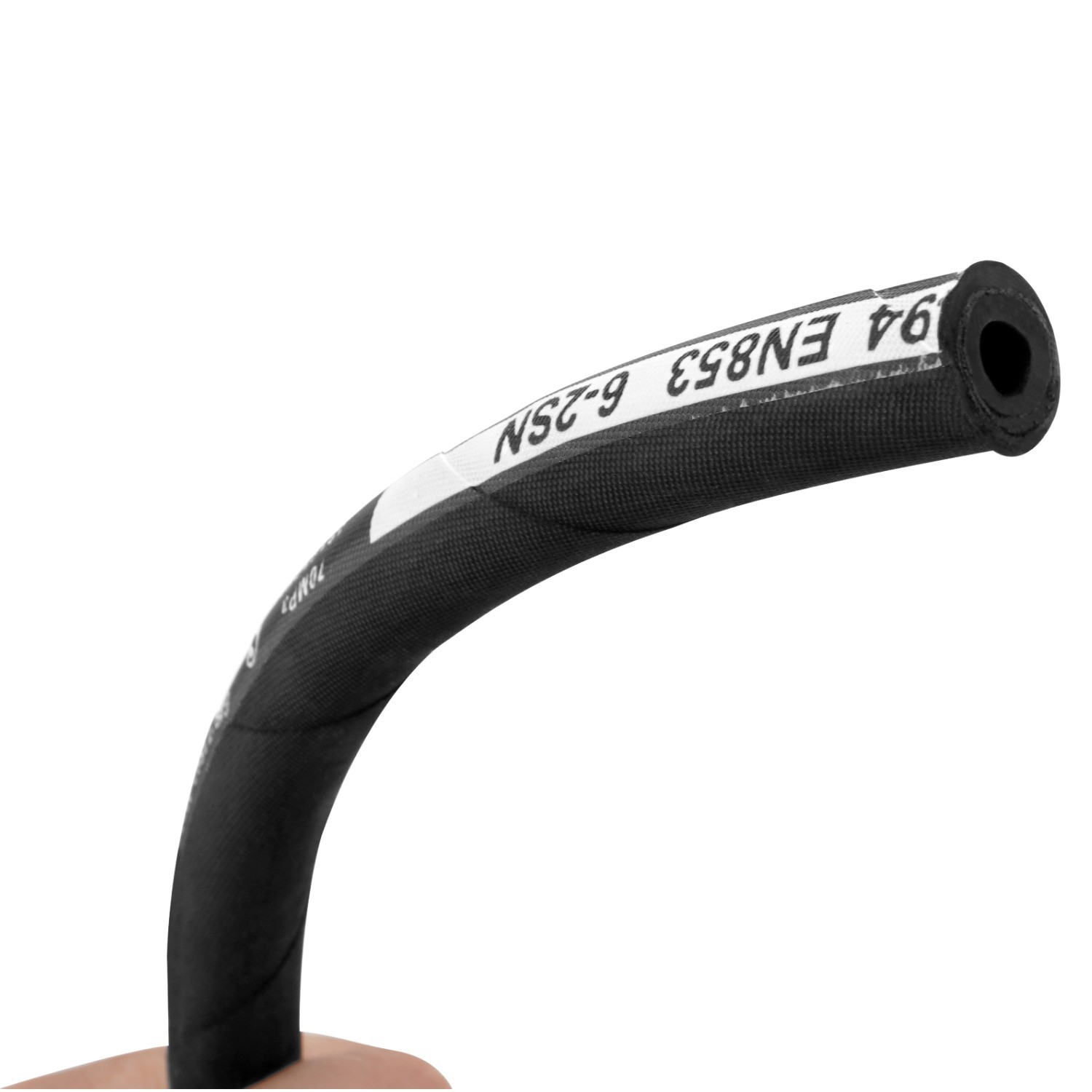 33FT 1/4″ Hydraulic Hose w/ 16 Fittings (JIC Female & NPTF Male & JIC Female 90°