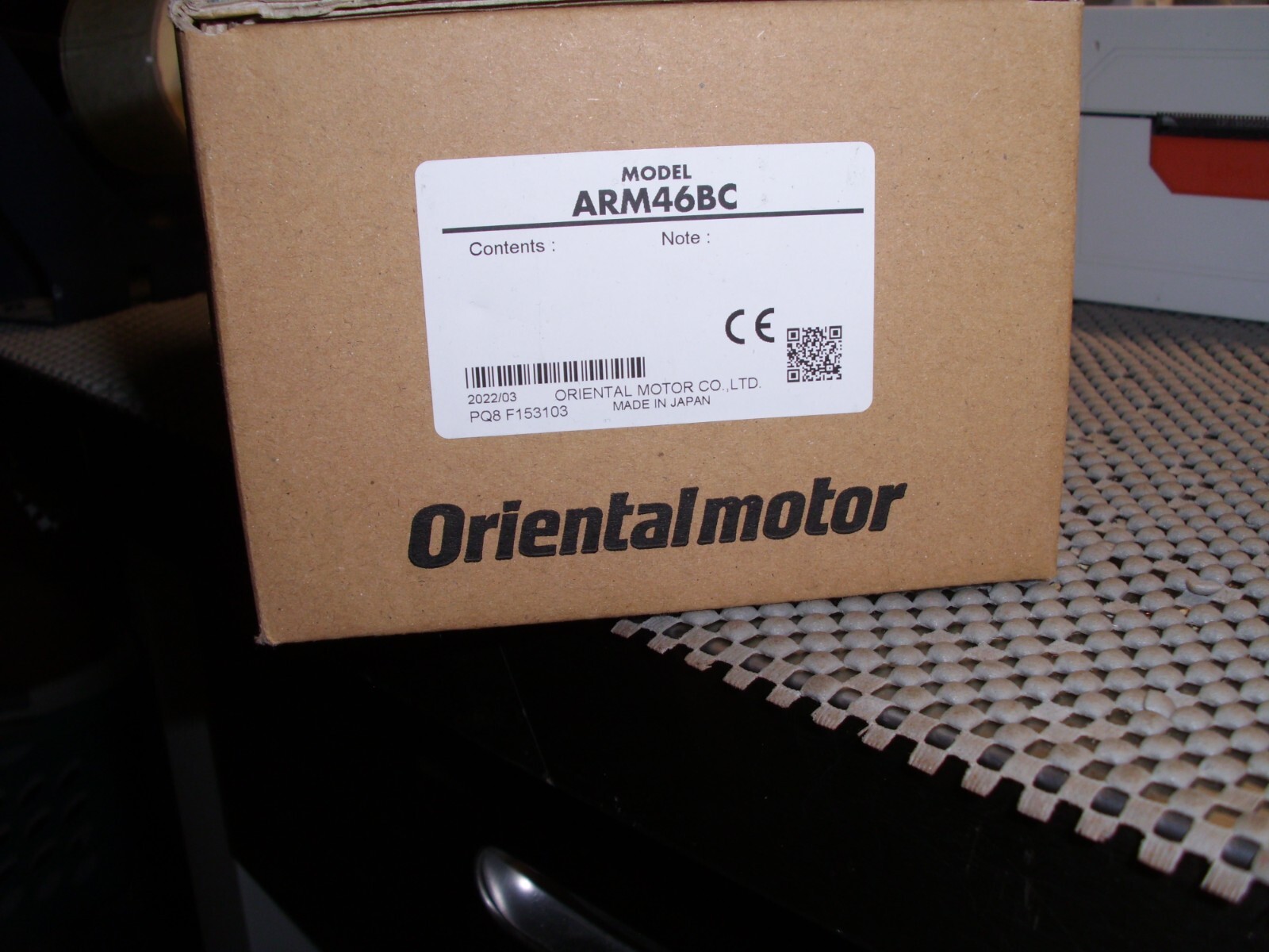 Oriental Motor ARM46BC, 1.65 in. (42 mm) AR Series Closed Loop Stepper Motor