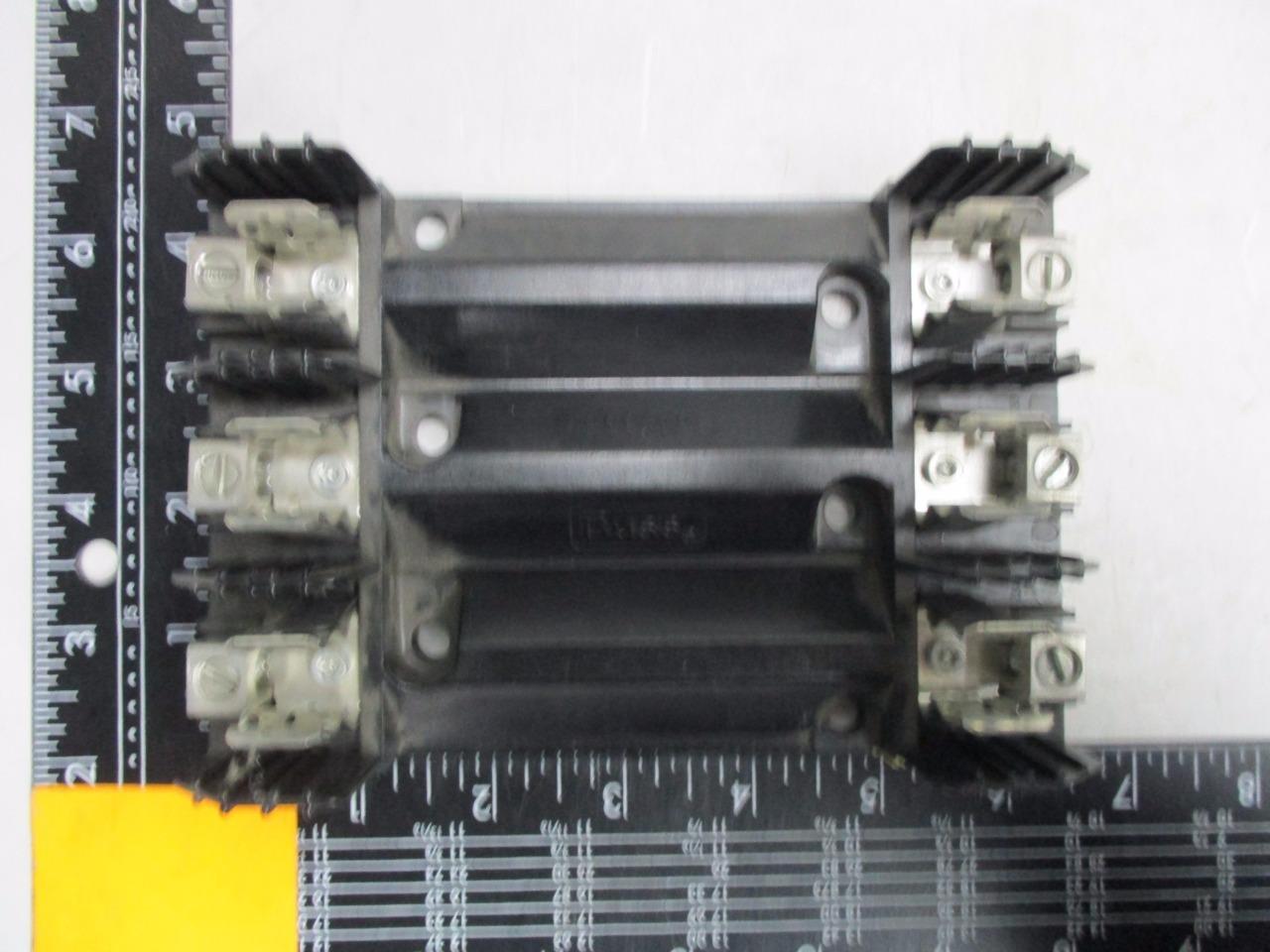 BUSS H60030-3CR Fuse Holder – Class H Fuse, 600V 30A 60C/75C Wire – NEW