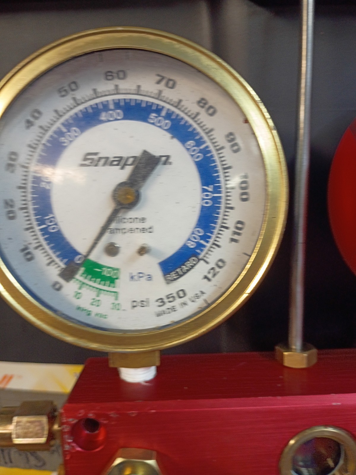 Snap On ACT9600A 134A 1234YF Freon AC Manifold Test Gauges Automotive Industri2