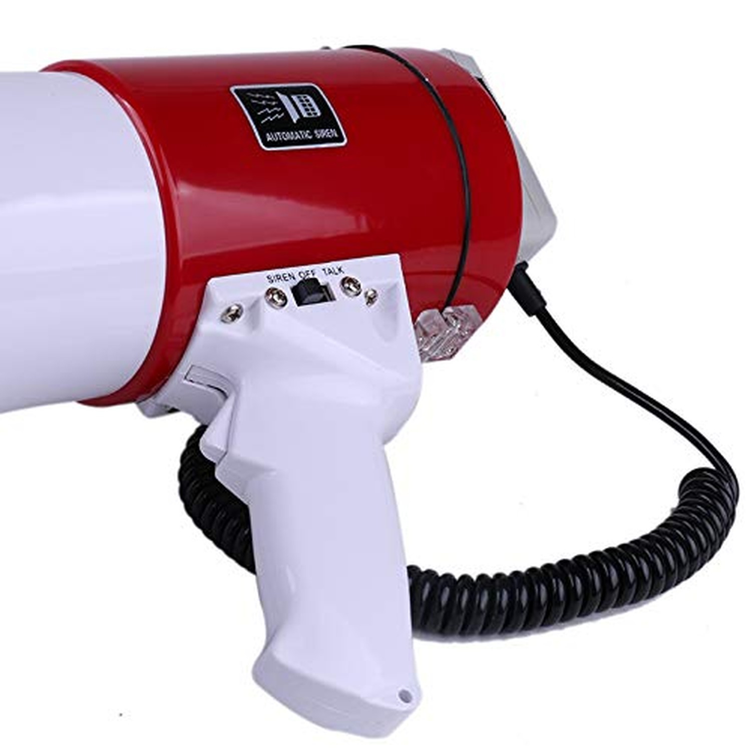 EX ELECTRONIX EXPRESS Rechargeable 50 Watt Loud Megaphone with Siren Bullhorn…