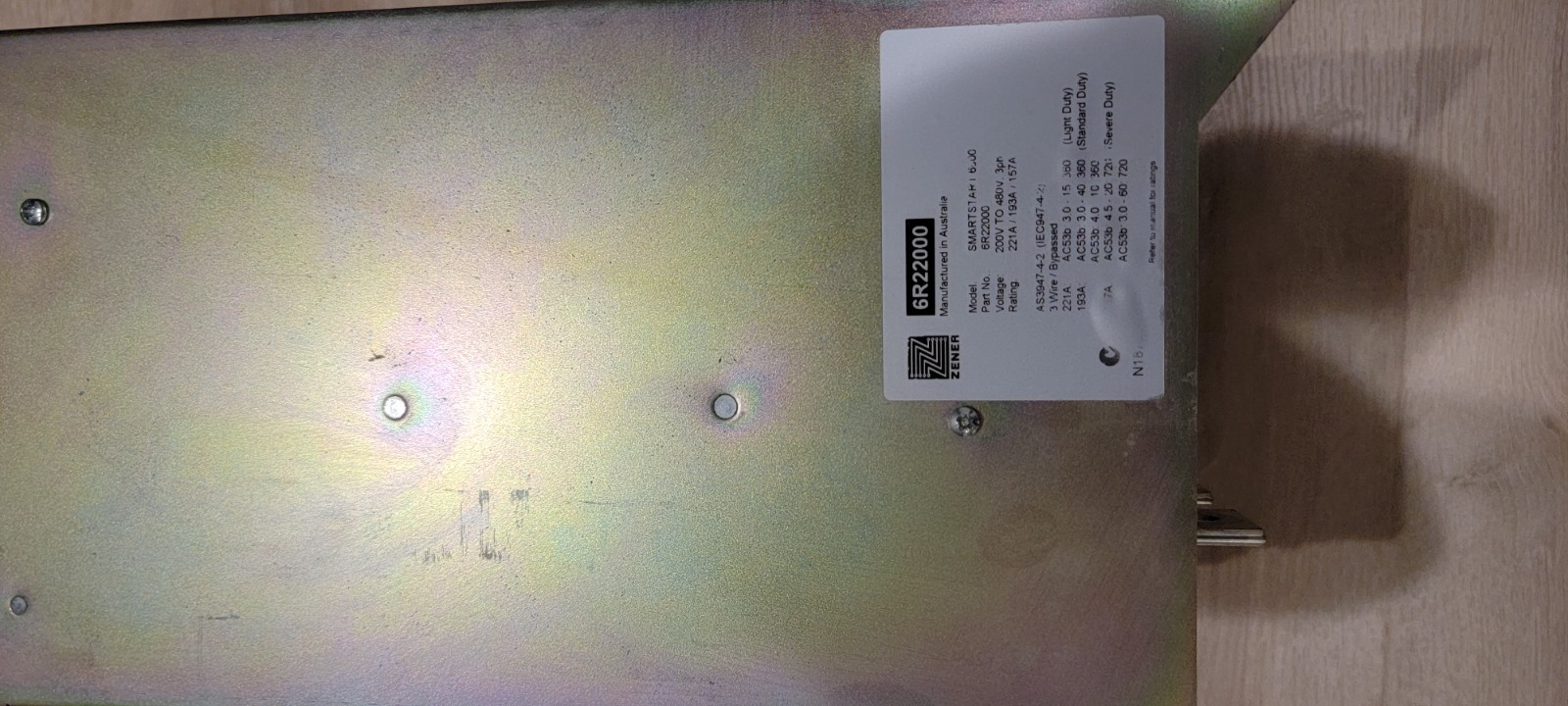 Zener Soft Start 6R22000