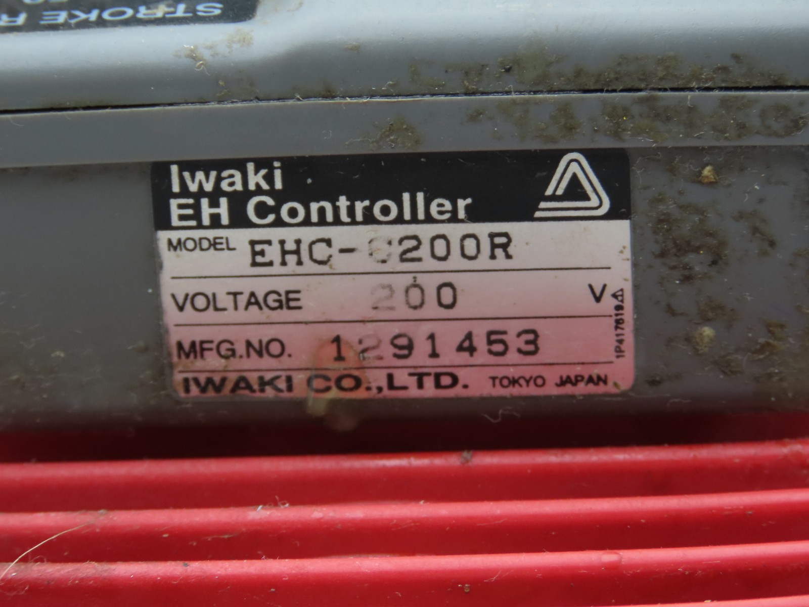 Iwaki EH-C20SH-200R9 Metering Pump Dosing Chemical 120ml/Min Pres .69MPa 200V