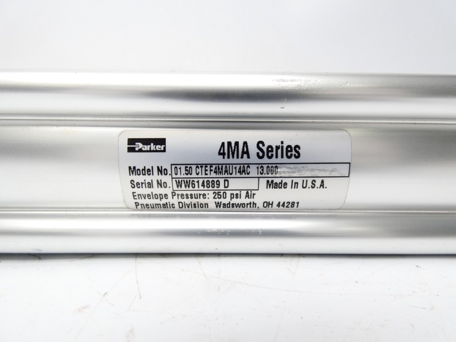 PARKER 01.50CTEF4MAU14AC13.000 250PSI UNMP