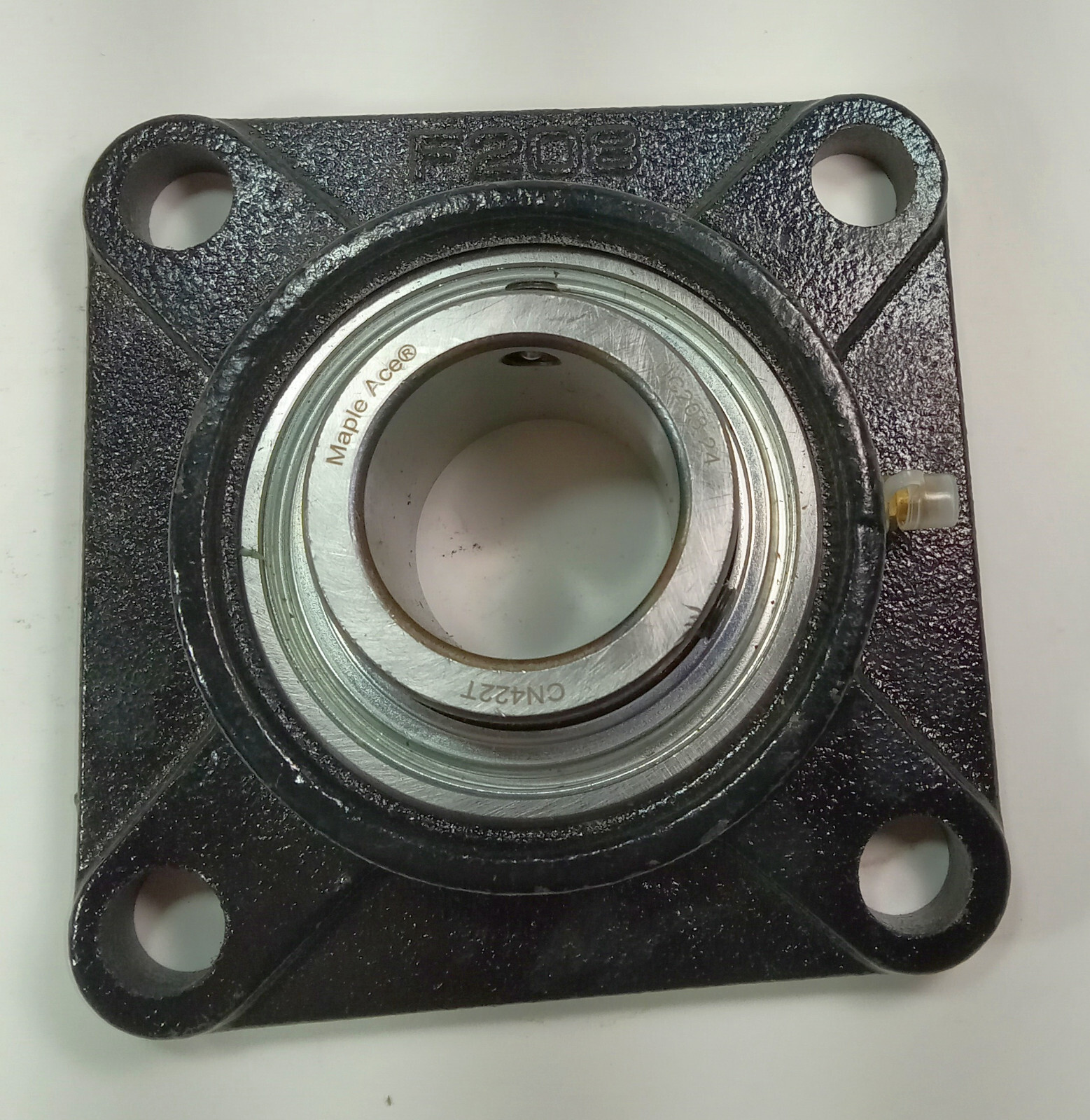 1 NEW MAPLE ACE F208 4 BOLT FLANGE W/ UC208-24 BEARING NNB ***MAKE OFFER***
