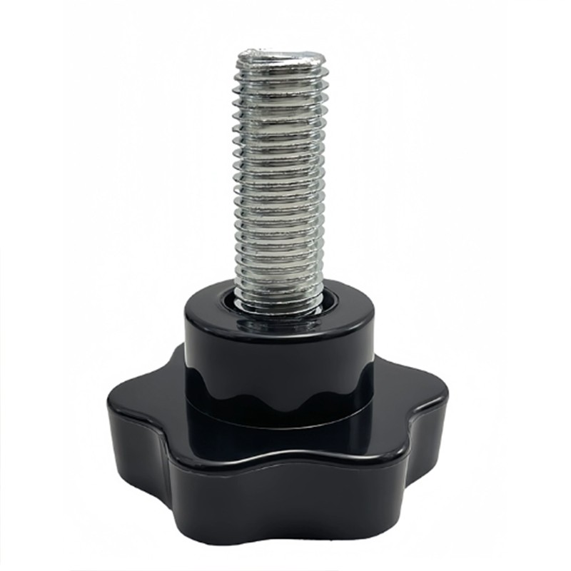 M12 M14 M16 Thread Male Star Screw Shaped Fixing Clamping Thumb Knob Bolt D=60mm