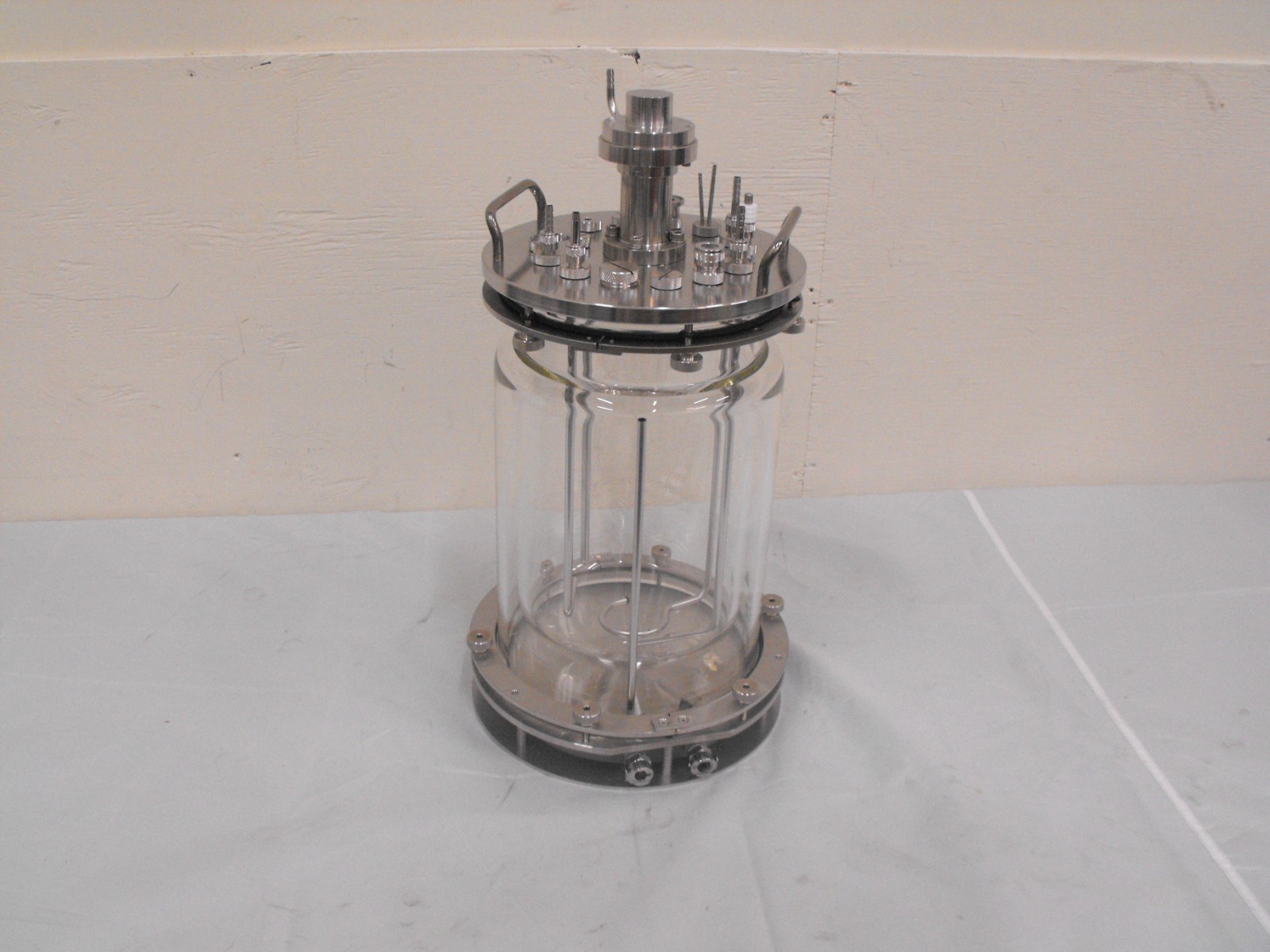 Eppendorf 5L Bioreactor Vessel #M1379-1003 for BioFlo 320, unused!