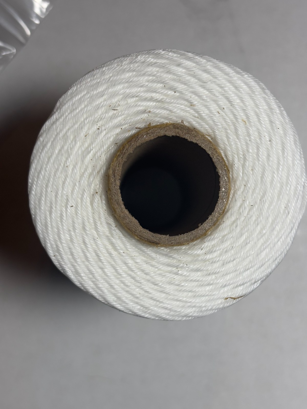 #9 Waxed Twine String 195 Yard Roll Cable Lacing Cord White INFWAXEDSTRING