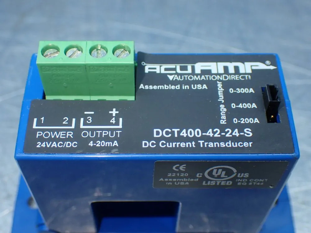 ACUAMP 2 DC CURRENT TRANSDUCERS DCT400-42-24-S
