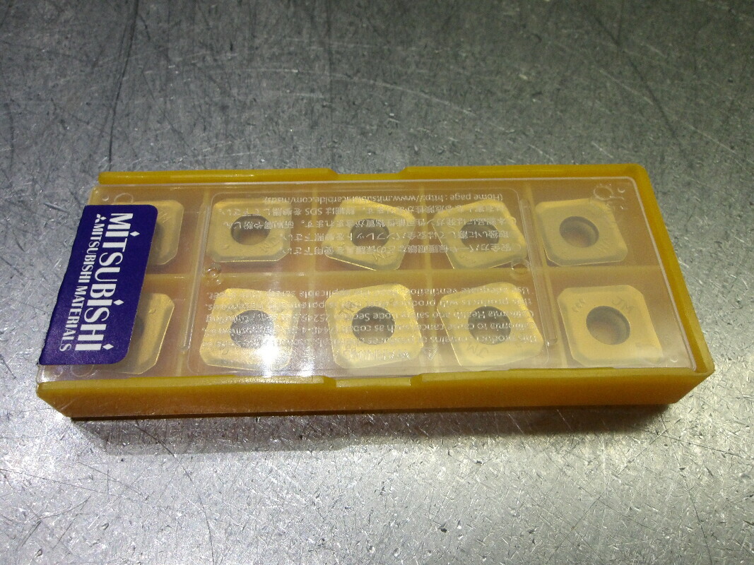 Mitsubishi Carbide Inserts QTY10 SEMT13T3AGSN-JM F7030 (LOC586)