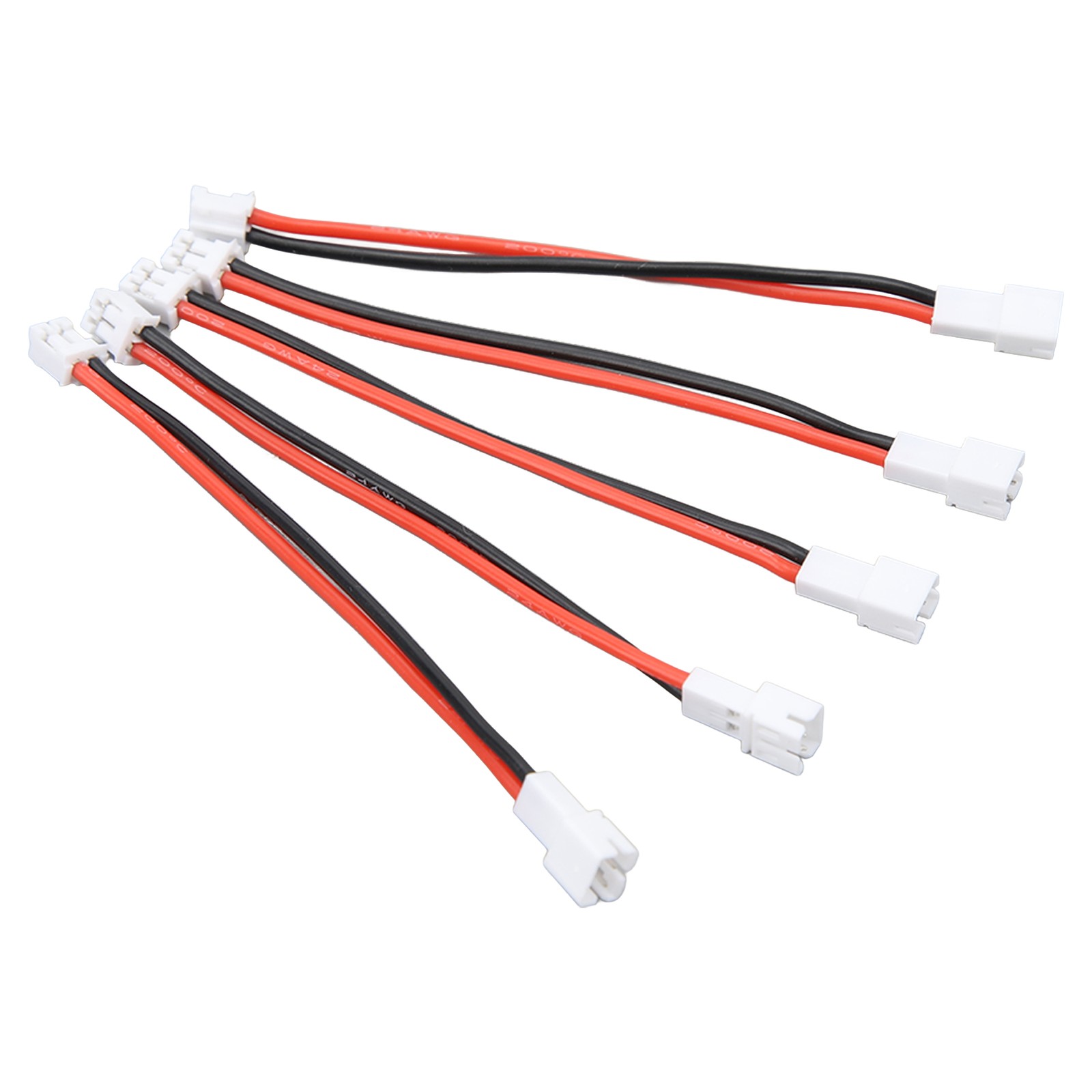 5Pcs PH2.0 2P Battery Adapter Cable For Axial SCX24 1/24 (3.6in)