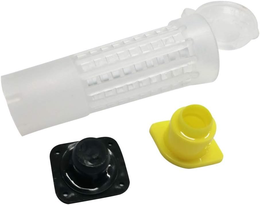 Beekeeping Rearing Cup Kit—Queen Bee Roller Cage 20pcs Equipment Insects…