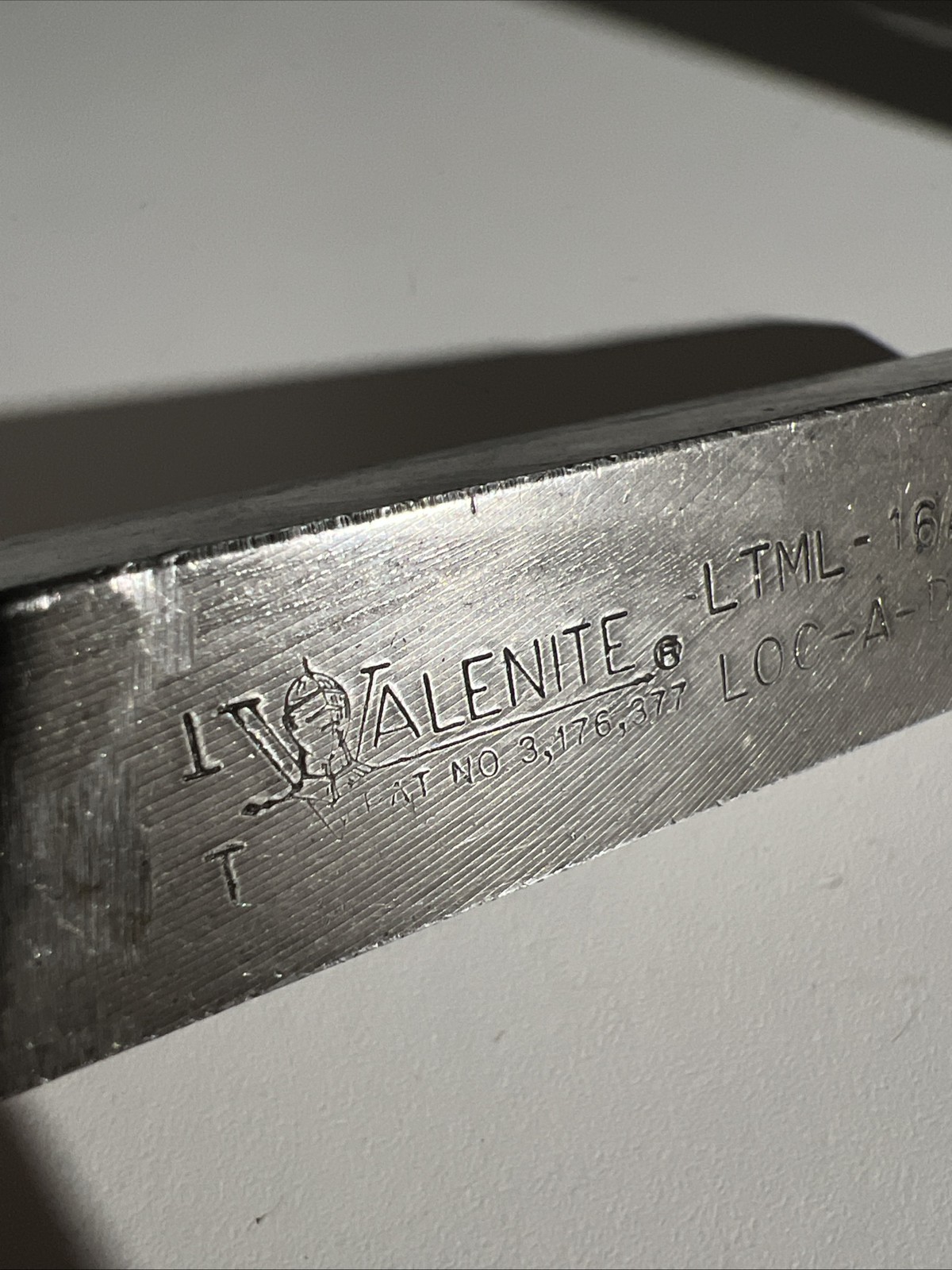 valenite LT-16A Indexible Carbide Lathe Toolholder 6”OAL 1”Shank Threading Turni