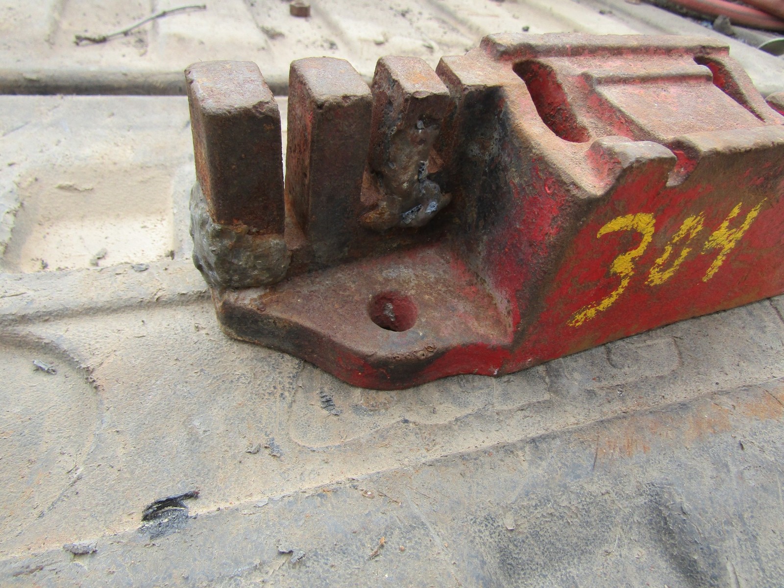 CHAIN DETACHER BREAKER ANVIL SICKLE SECTION RIVET REPLACEMENT REPAIR TOOL #2