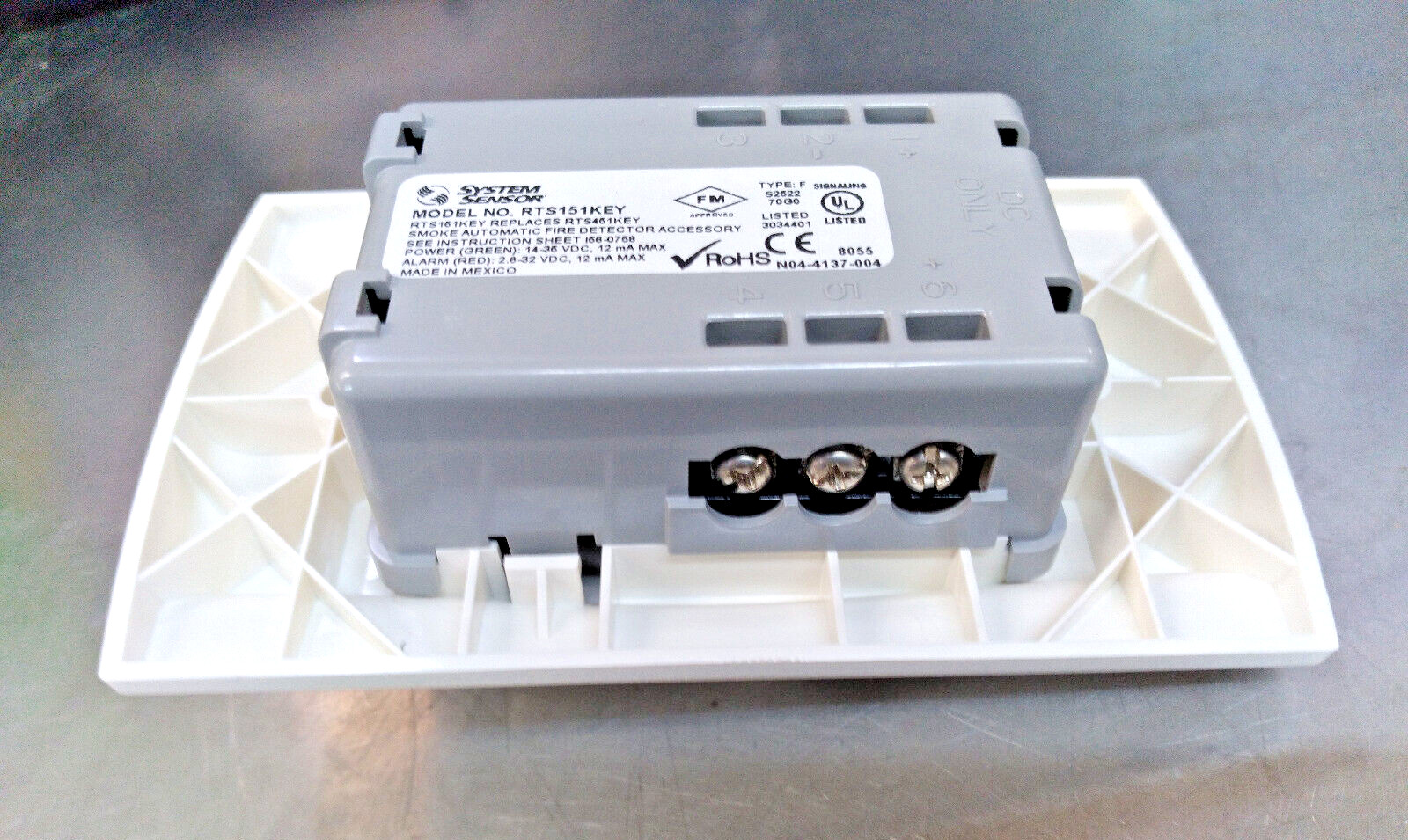 System Sensor RTS151KEY, Remote Duct Fire Alarm Test Station