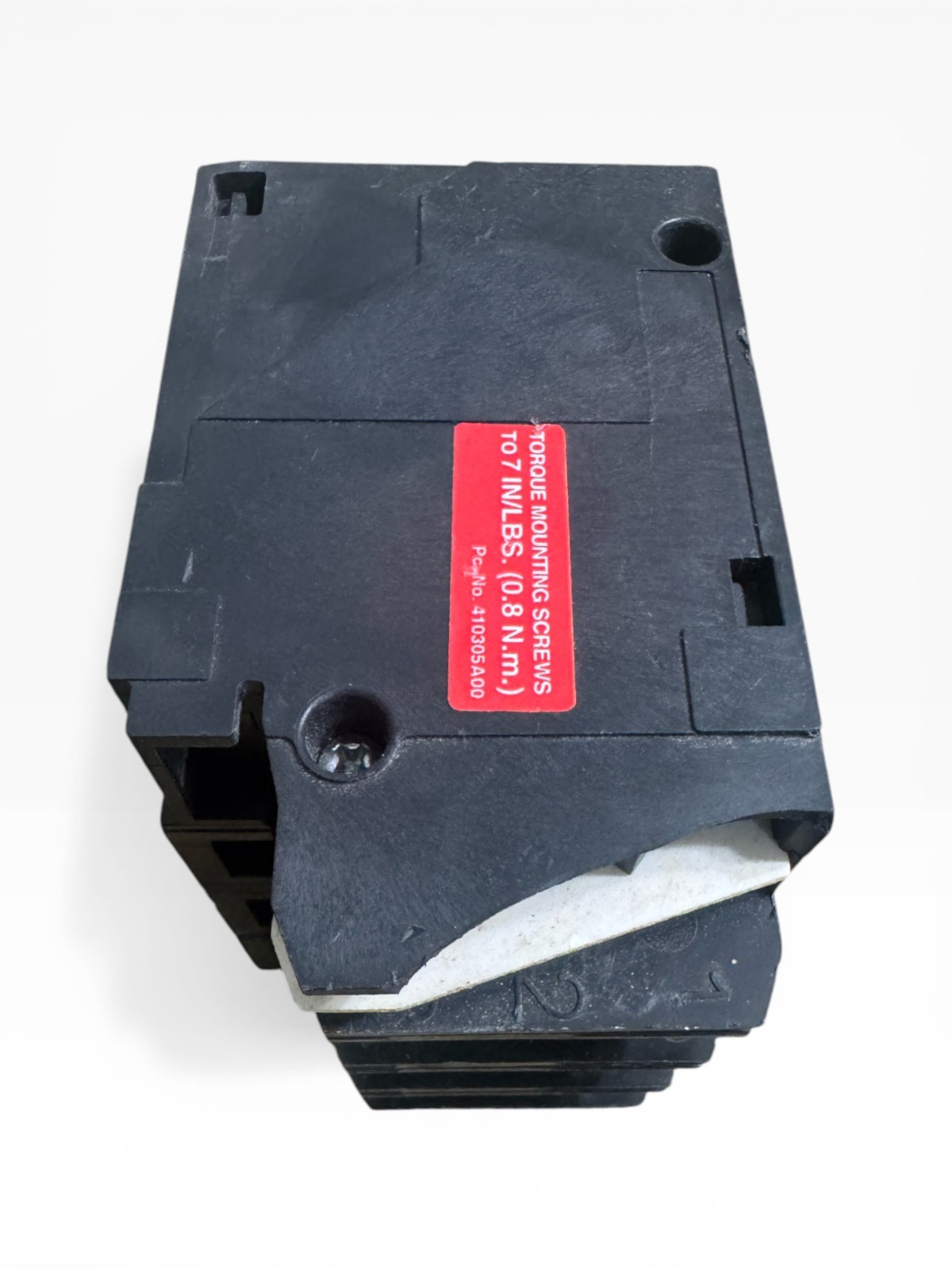 Siemens BQD330 3P 30A 480V Circuit Breaker w/ BQDST120 120V Shunt Trip *CHIPPED