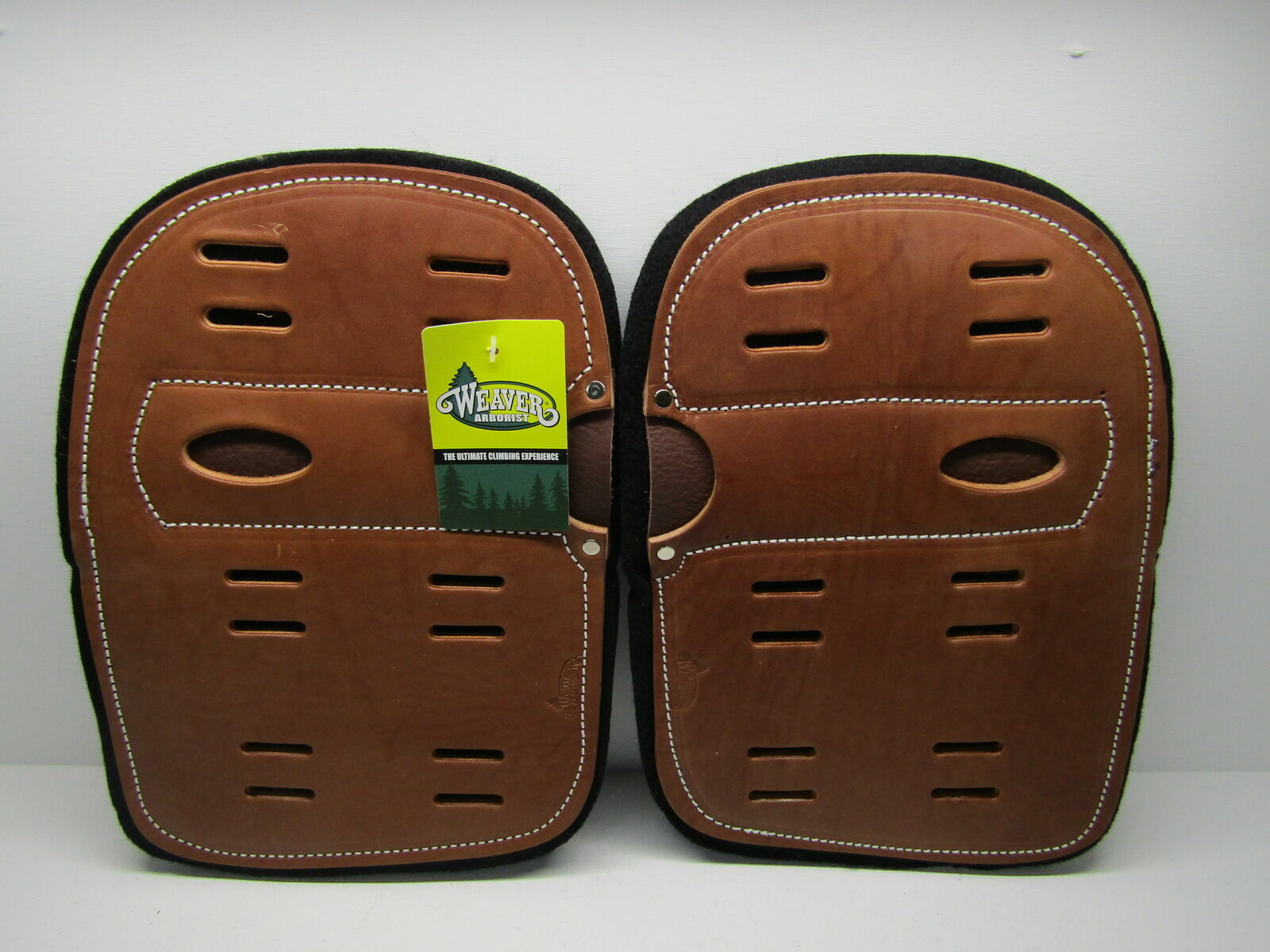 PAIR OF WEAVER ARBORIST LINEMAN SUPER CLIMBER PADS – 9″ X 12″ 08-97157
