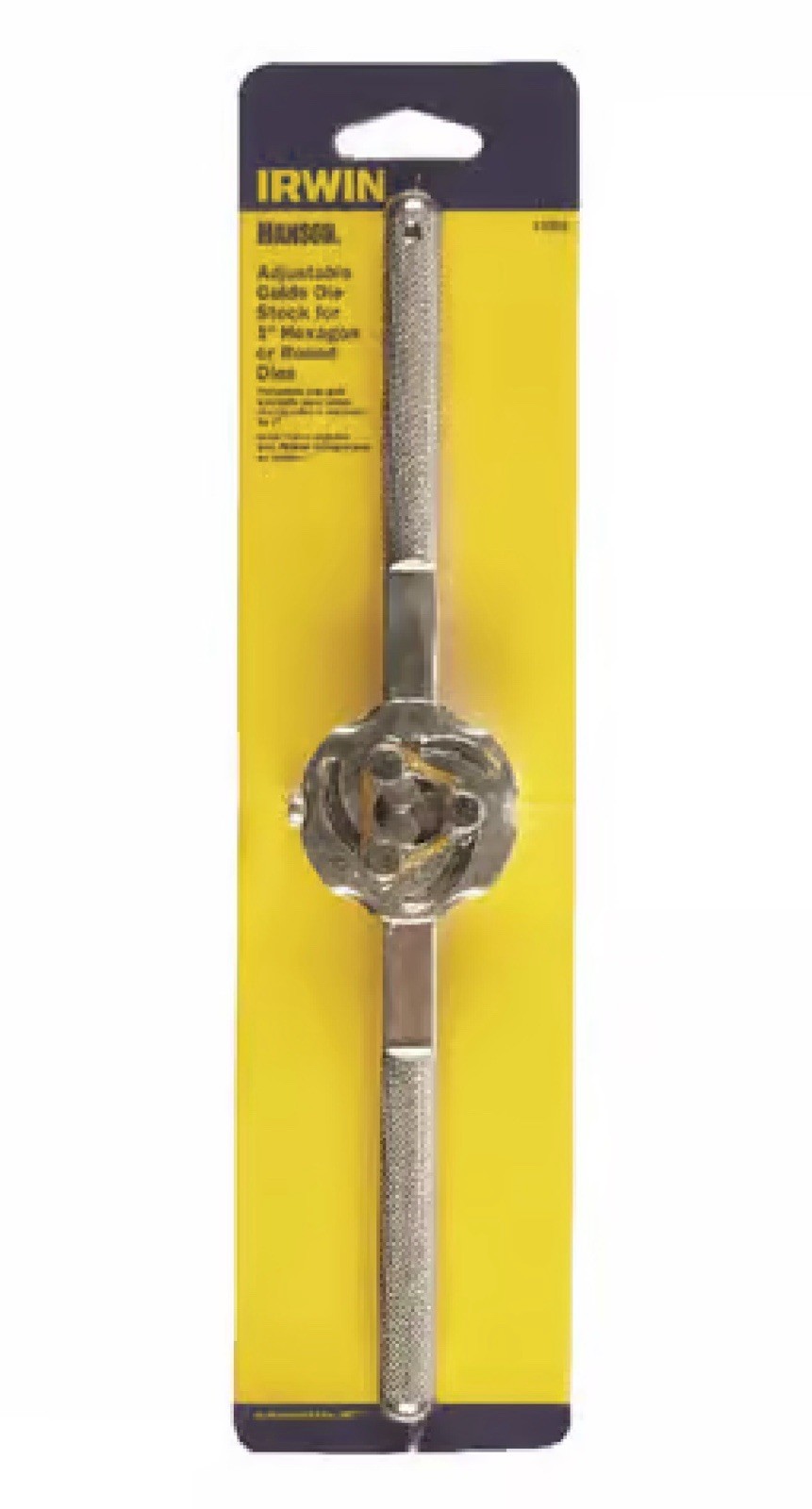 New Hanson IRWIN Die Stock Handle For 1″ Hex 1″ Round Dies Industrial Tool 12026