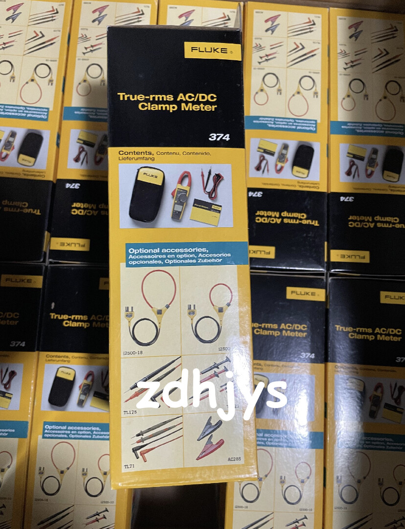 NEW FLUKE 374 TRUE RMS AC/DC CLAMP METER WIRELESS fedex or DHL#
