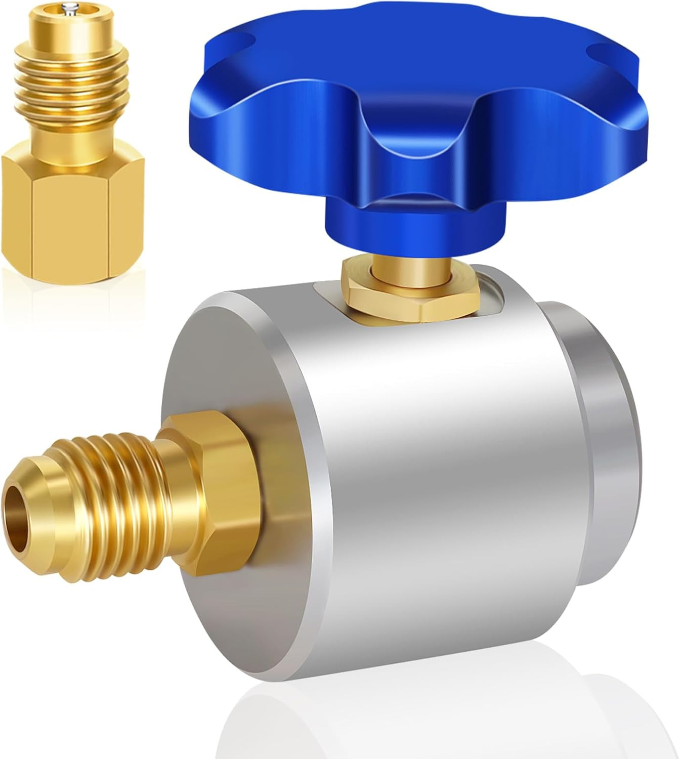 Self Sealing R134A Can Tap Valve Refrigerant Dispenser with Tank Adapter for …