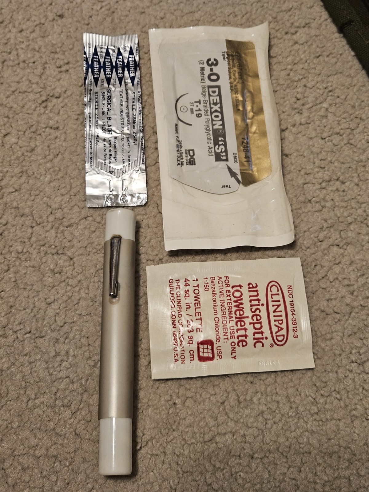 Surgical Instrument Kit Minor Surgery USGI