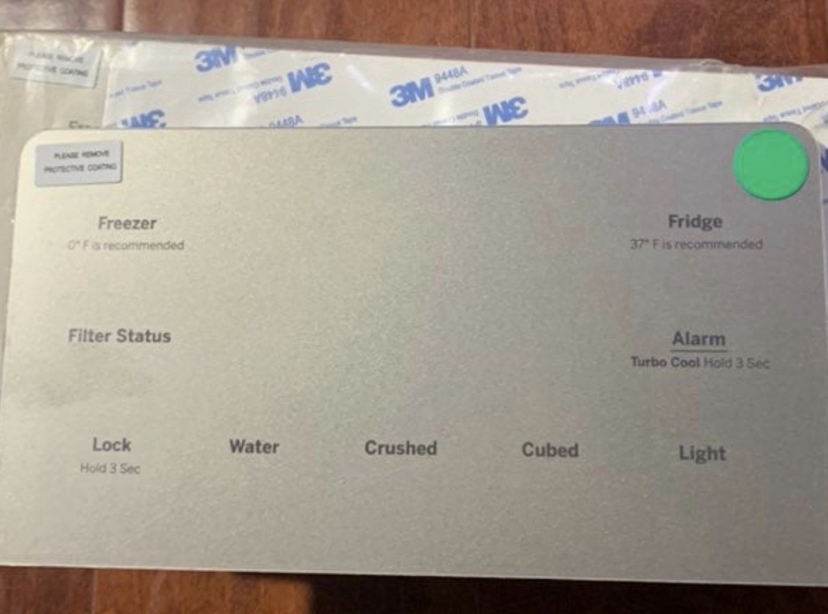 98PCS 3M 9448A Adhesive Sheets Pre Cut Overlay 50 Sealed 48 Open 225D8859P022