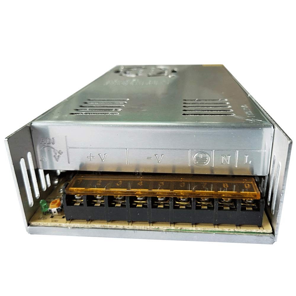AC 110V/220V to DC 12V 30A 360W Universal Regulated Switching Power Supply Ad…