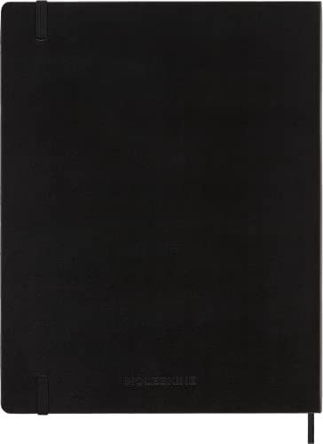 Moleskine Notebook, XXL, Ruled, Black, Hard Cover (8.5 x Office_product