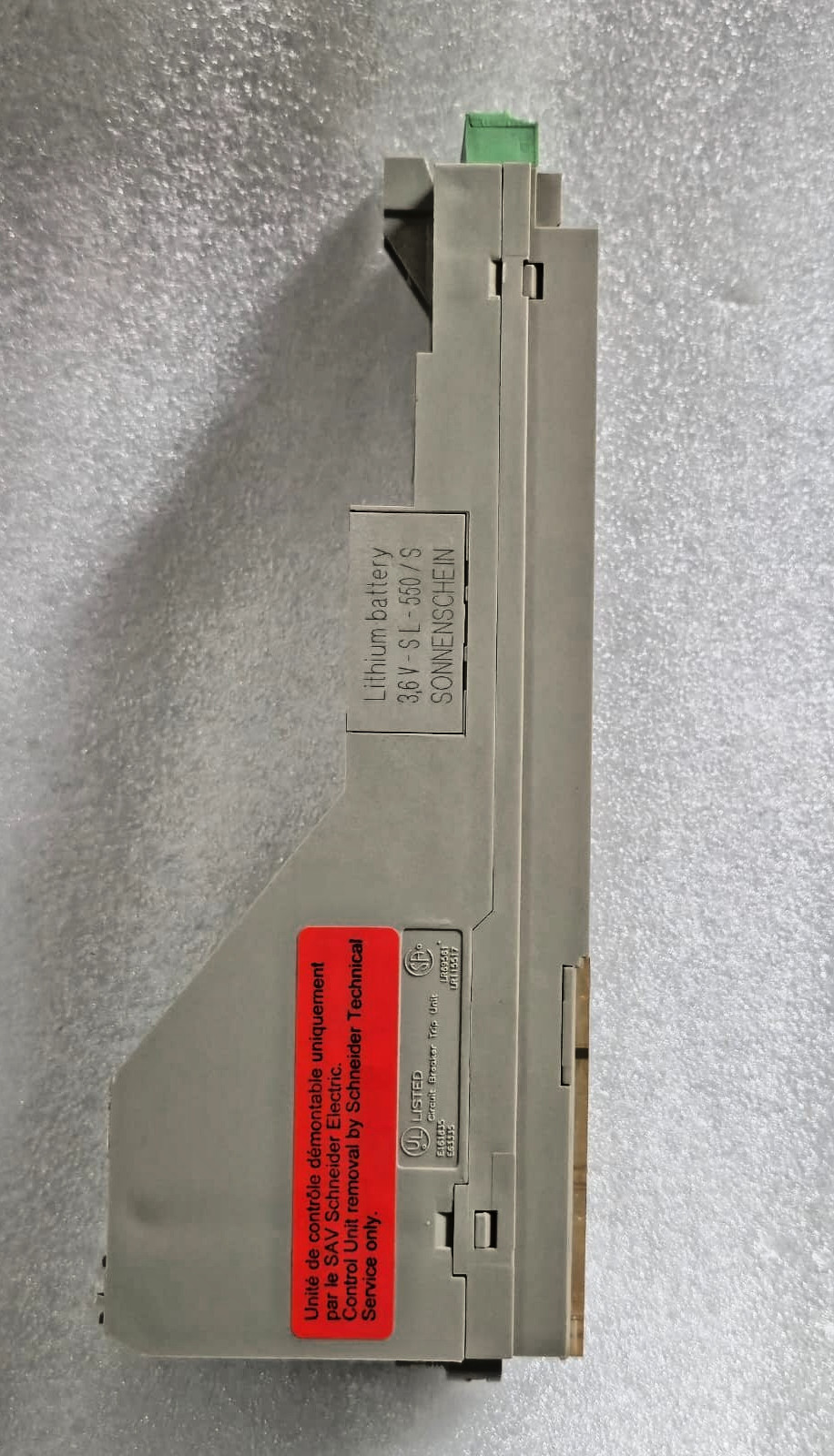 SCHNEIDER ELECTRIC MICROLOGIC 6.0 A TRIP UNIT 33073 CIRCUIT BREAKER TESTED