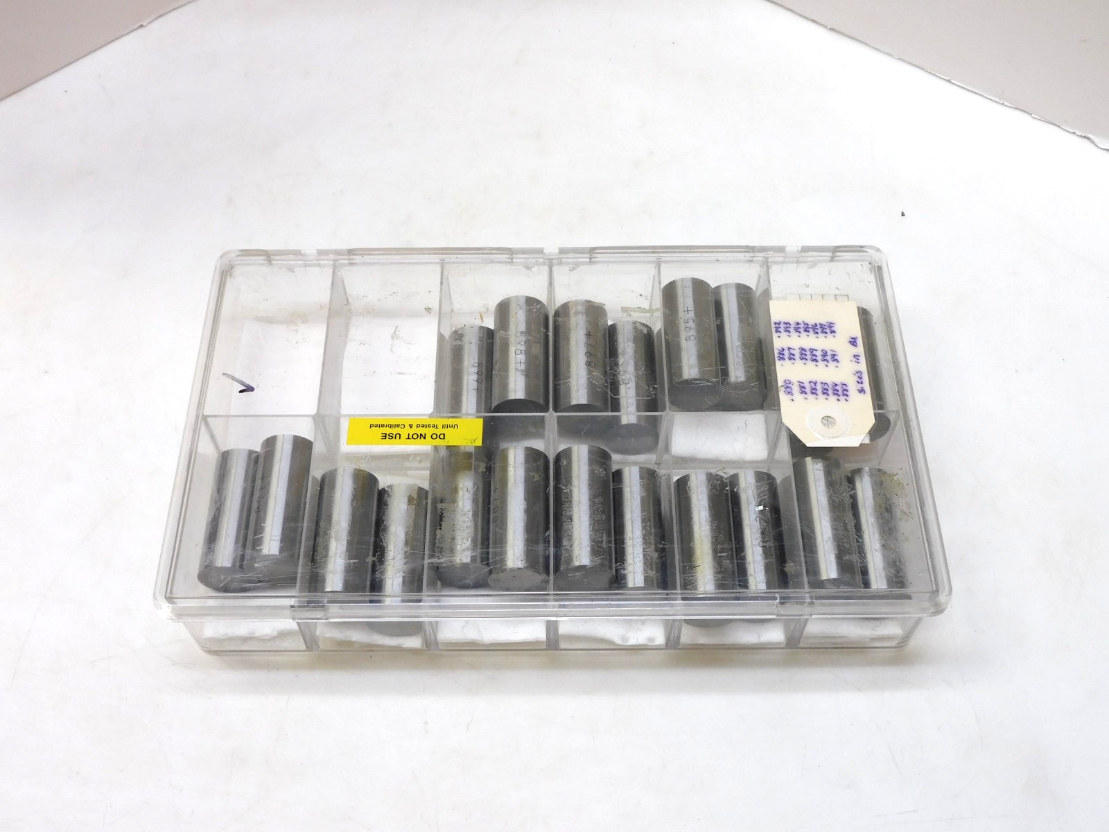 No Name Gage Pin Set Sizes .880 – .899 Lot of 20