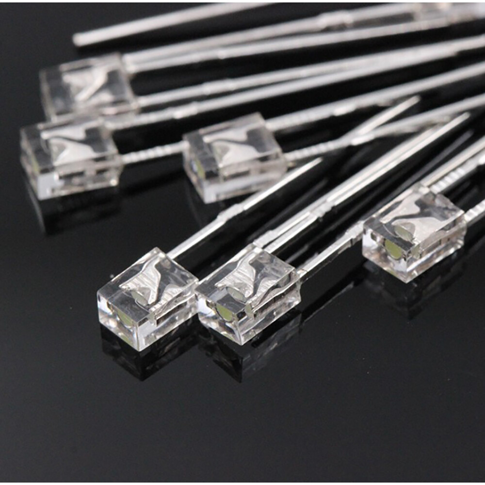 2x5x7mm Rectangular LED Diffused Light Emitting Diode 2x3x4mm DIY Indicator 10PC