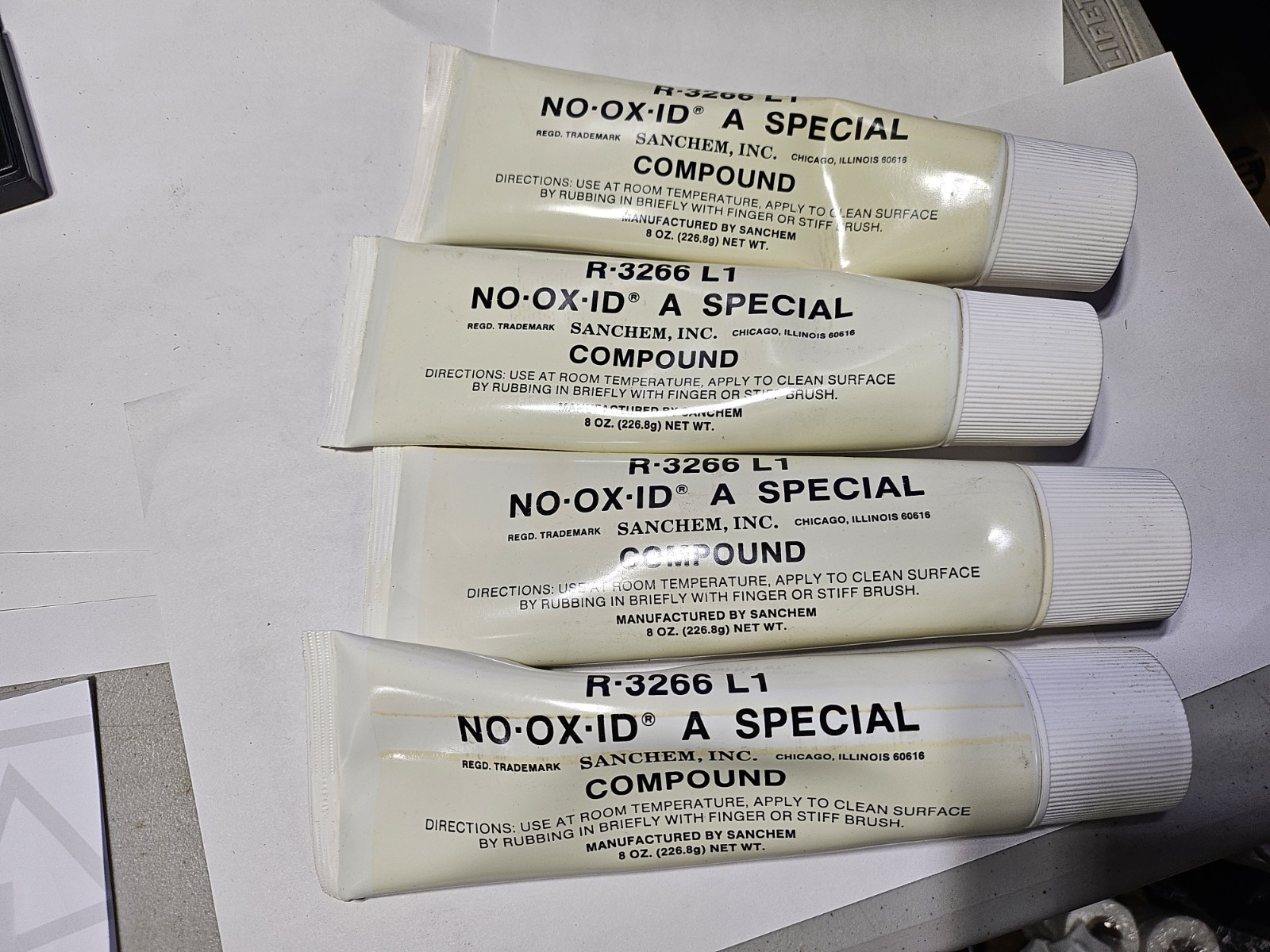 Sanchem NO-OX-ID 7oz Tube A Special Conductive Grease 10193 *Same as 10202*