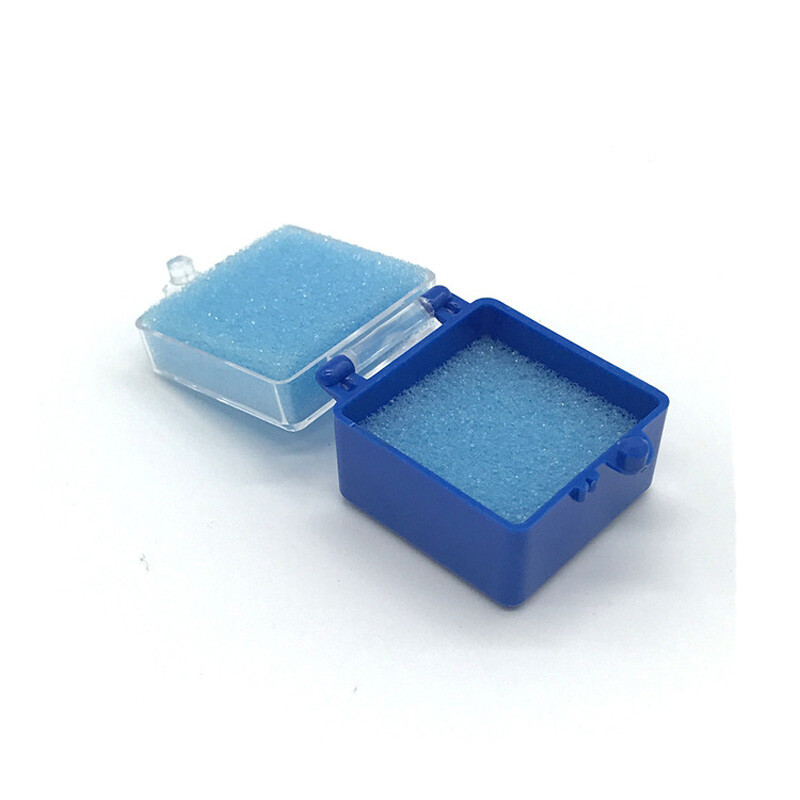 100pcs Denture Box Sponge Case Dental Box Appliance Container Storage Box