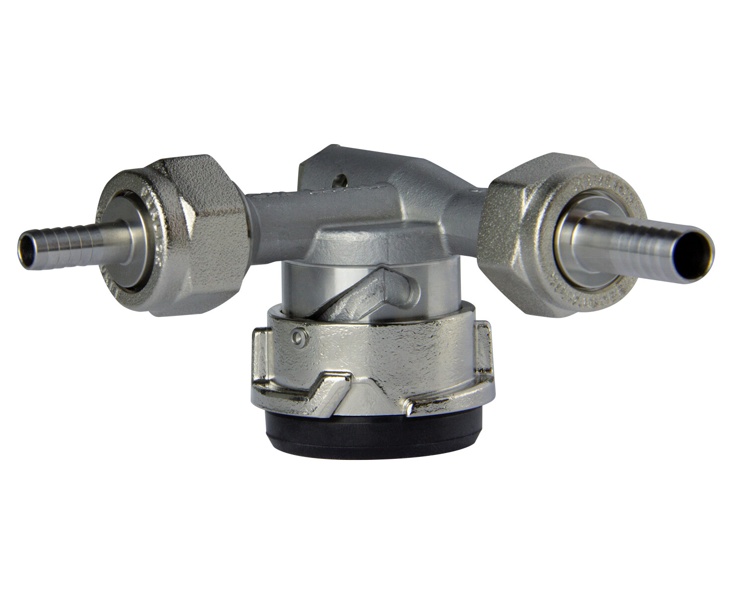 Perlick Lo-Boy Low Profile D System Keg Tap Coupler – 304 Stainless Steel