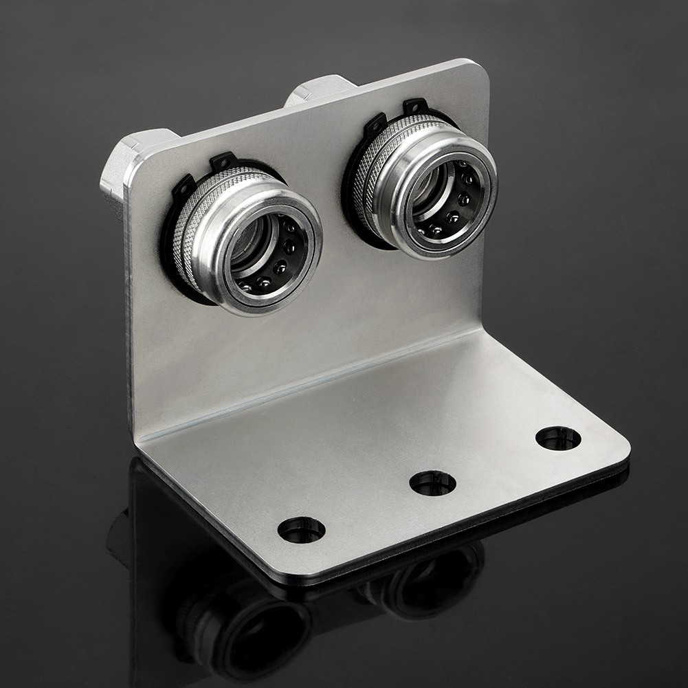 Hydraulic Quick Release Coupling 1/2 NPT Break away Coupler Bracket New