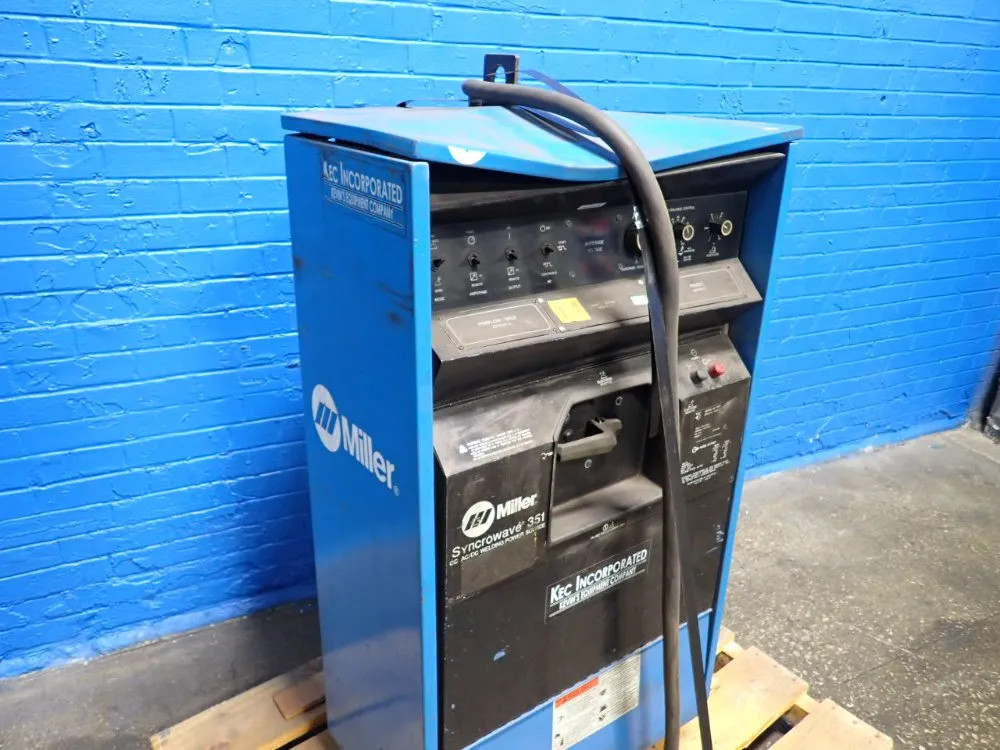 MILLER SYNCROWAVE 351 WELDER POWER SOURCE 400 A 03261430013