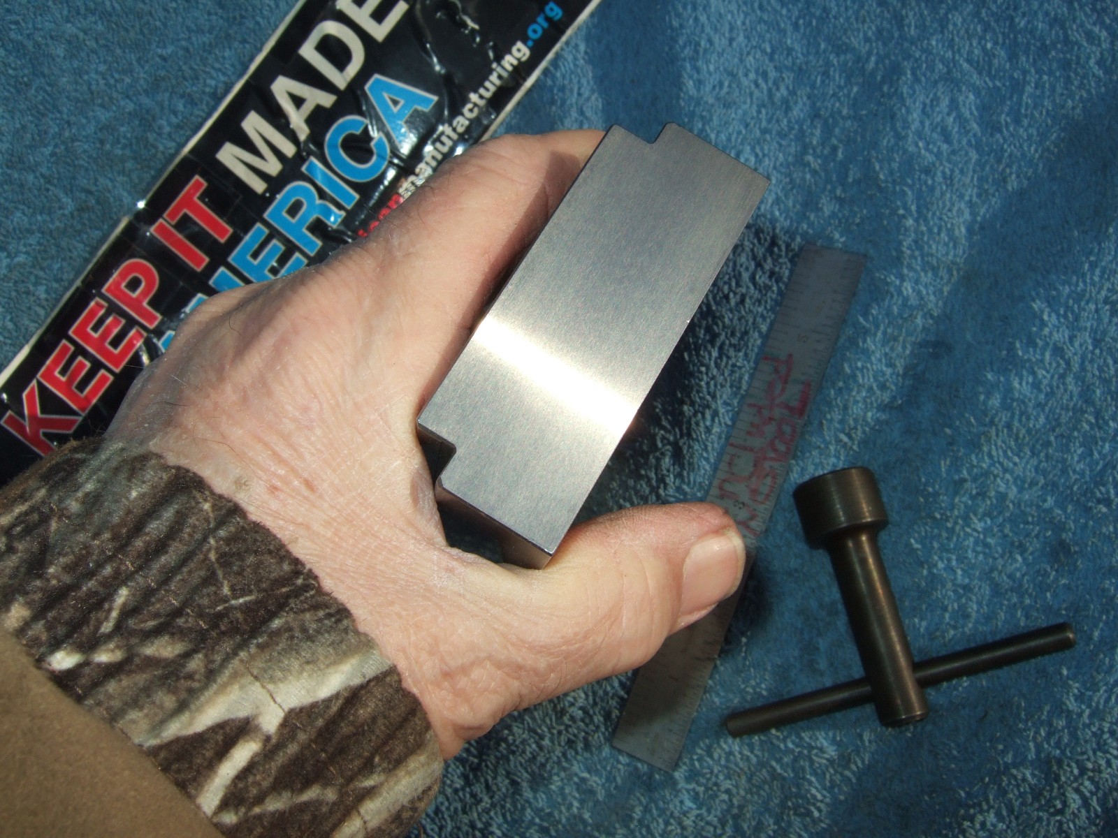 HERMANN SCHMIDT USED V0-4 GRIND VISE W/WRENCH TOOLMAKER MACHINIST INSPECTION #K