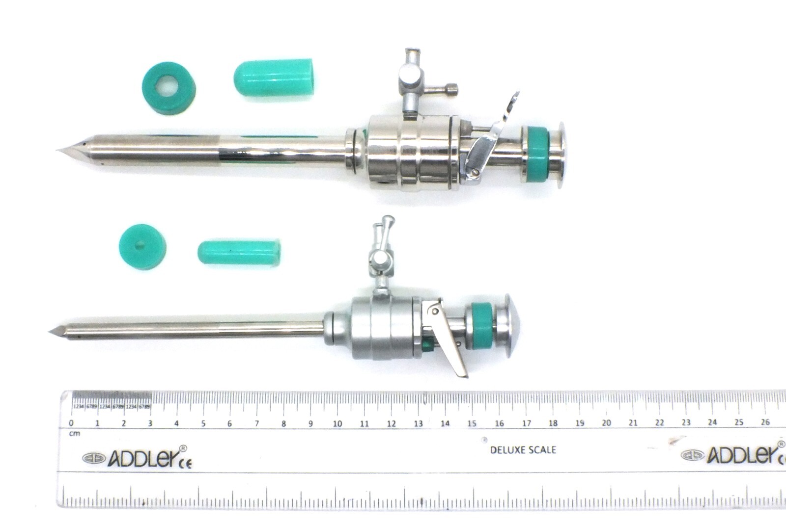 Laparoscopy 10mm & 5mm Trocar with Cannula Inst Set of 2 MFG ISO CERT CO ADDLER