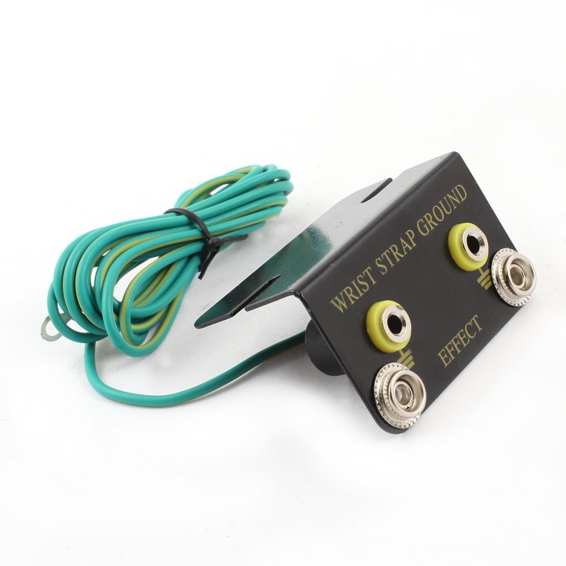5.5ft Green Terminal Cable Anti-Static Connector for ESD Wrist Straps – L-Shaped