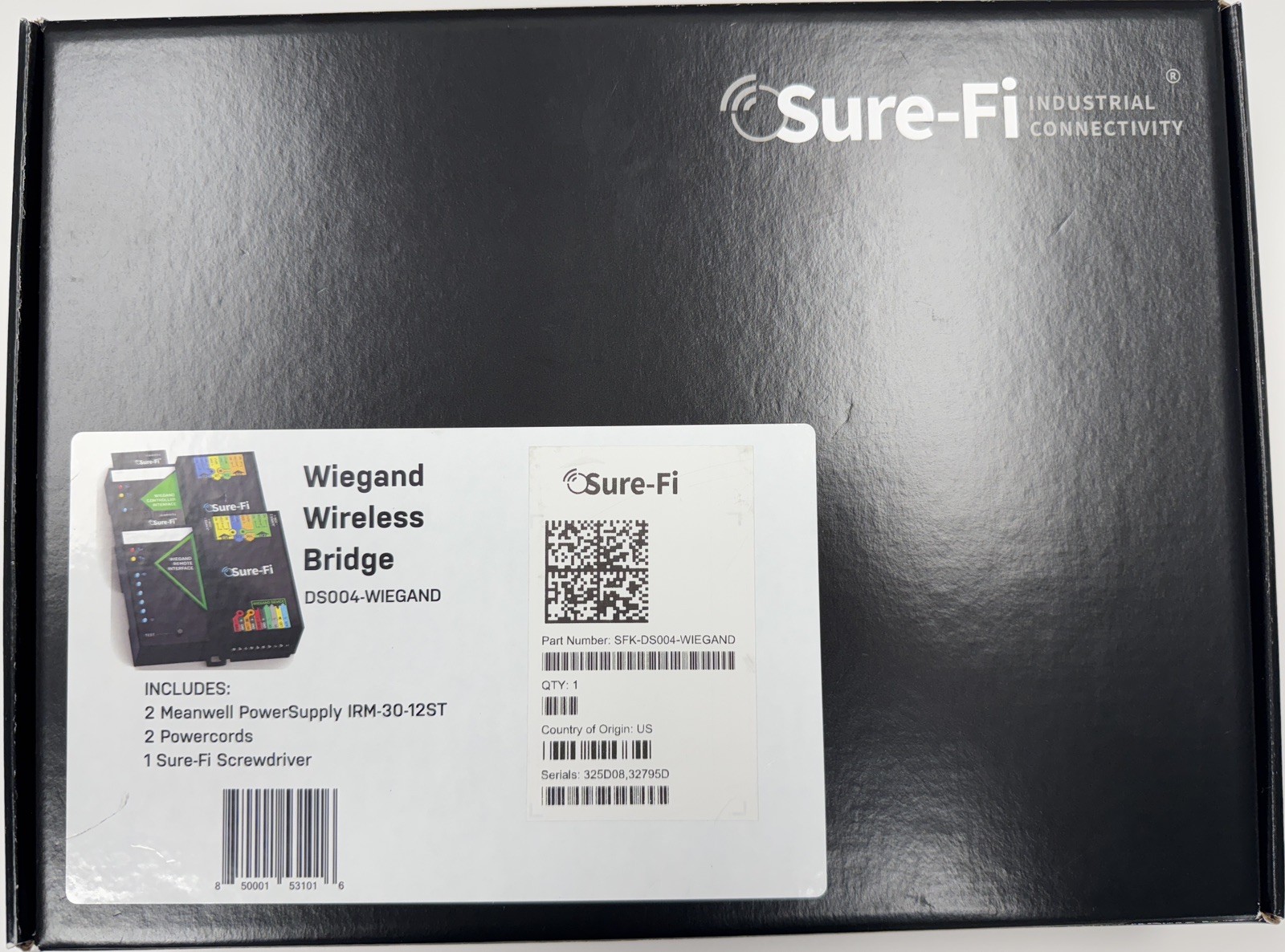 NEW Factory Sealed Sure-Fi SFK-DS004-WIEGAND Wireless Wiegand Bridge Kit Access