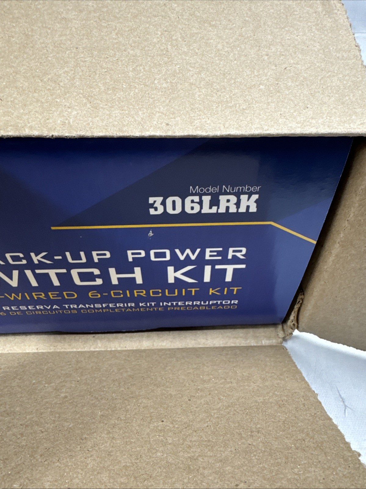 Reliance 30-Amp ProTran 2 Manual Transfer Switch Pre Wired 6-Circuit Kit 306LRK
