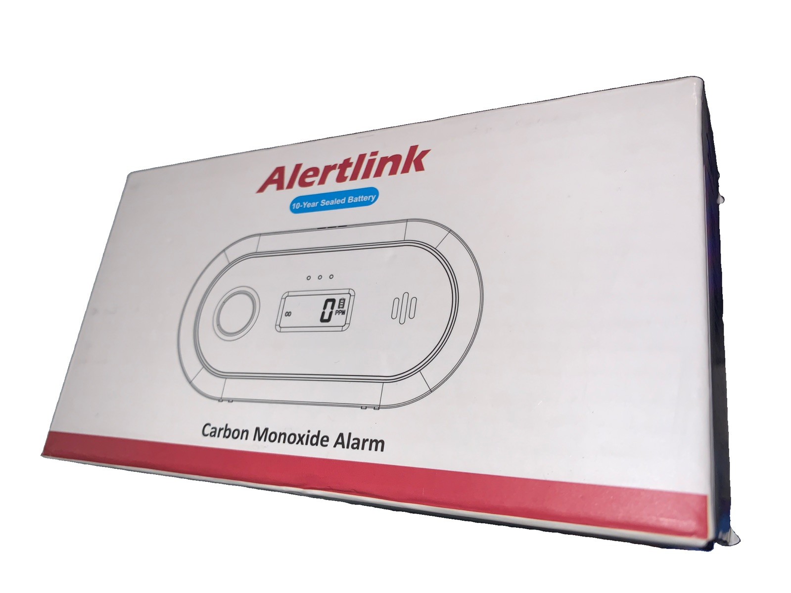 Alertlink Carbon Monoxide Detector Alarm, Portable Rv Hotel Car