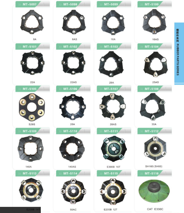 4682266 COUPLING FITS DEERE 140W HITACHI ZX140W-3 ZX145W-3