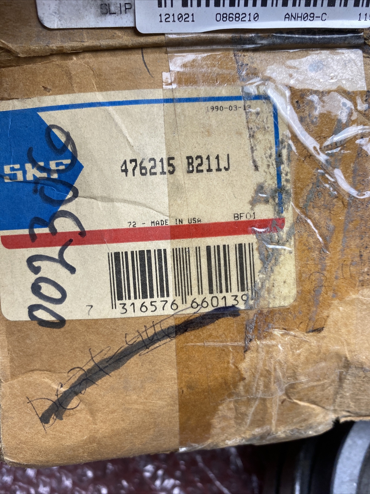 NOS SKF Spherical Roller Bearing Insert 476215 B21JJ